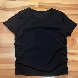 Black top. Lululemon.